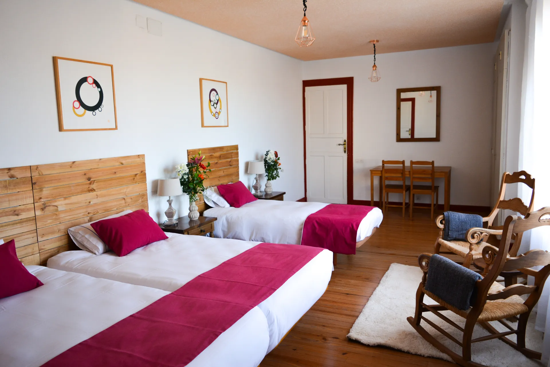 Una de las doce habitaciones de la casa · La Casa Grande