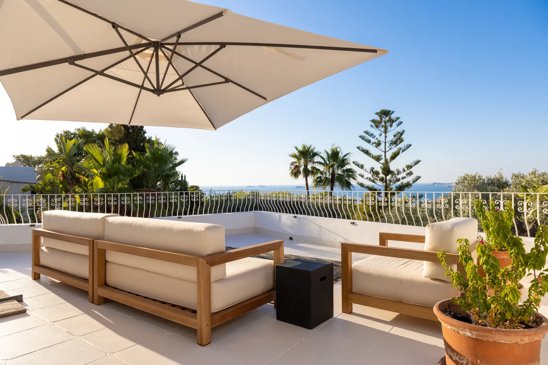 Villa Oasis, exterior en Cala Vedella
